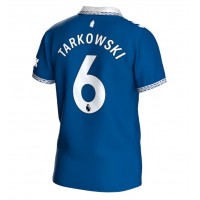 Stroje piłkarskie Everton James Tarkowski #6 Koszulka Podstawowej 2023-24 Krótki Rękaw